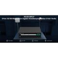 RUIJIE 8port RG-ES110FG-P 10//100 2-UPLINK 110W YÖNETİLEMEZ POE SWITCH
