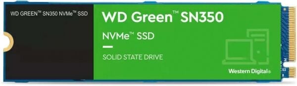 WD 500GB Green SN350 SSD m.2 NVMe WDS500G2G0C