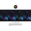 Rampage RM-H66 GUARD Siyah RGB Işıklı 2*Usb Port Kulaklık İçin Stand