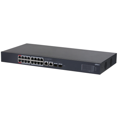 DAHUA 16port PoE 190w 2-SFP Gigabit Cloud Yönetilebilir Switch CS4220-16GT-19