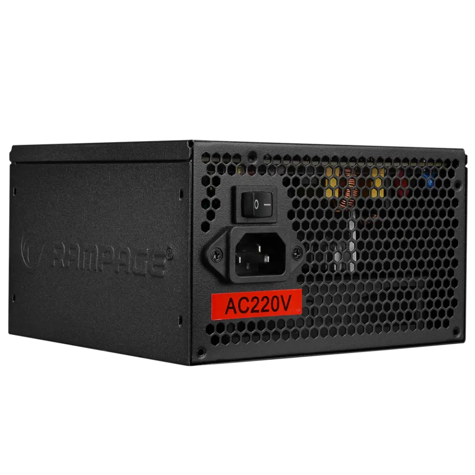 Rampage RMP-600-80P 600W 80Plus Bronze 12cm Fan Aktif PFC Güç Kaynağı