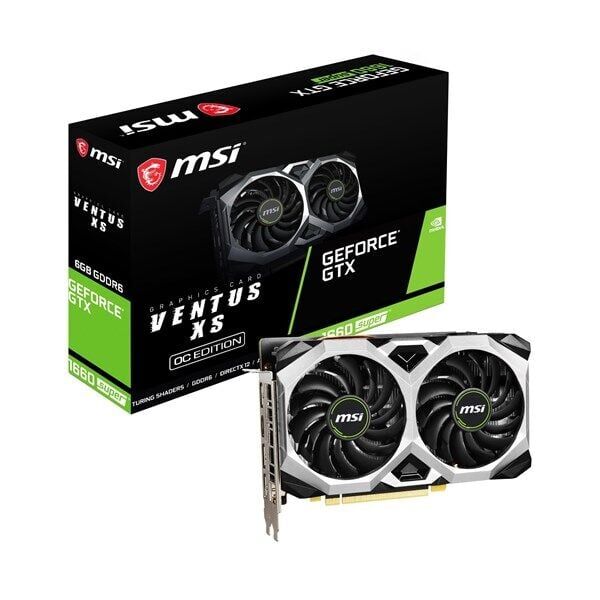 Msı Vga Geforce Gtx 1660 Super Ventus Xs Oc Gtx1660s 6Gb Gddr6 192B Dx12 Pcıe 3.0 X16 (1Xhdmı 3Xdp)