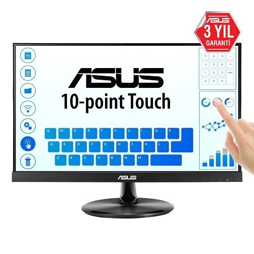 ASUS 21.5'' IPS VT229H 5MS 60Hz HDMI Dokunmatik Monitör (1920 X 1080)