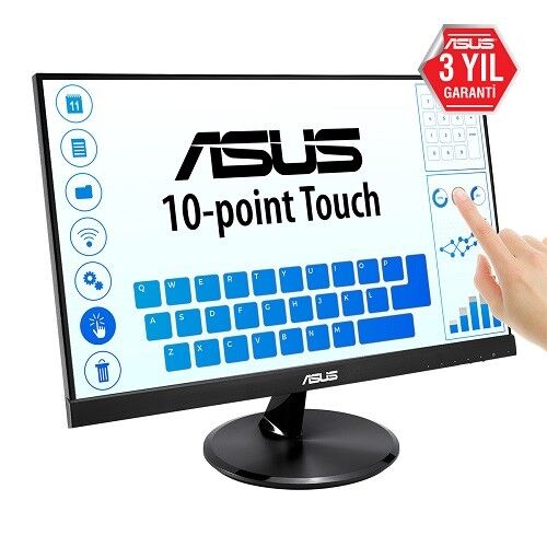 ASUS 21.5'' IPS VT229H 5MS 60Hz HDMI Dokunmatik Monitör (1920 X 1080)
