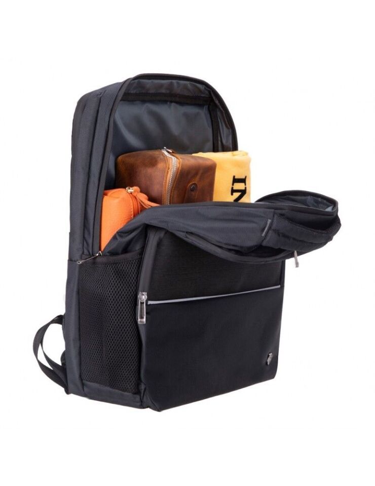 PLM 15.6'' Octagon Siyah Notebook Sırt Çantası