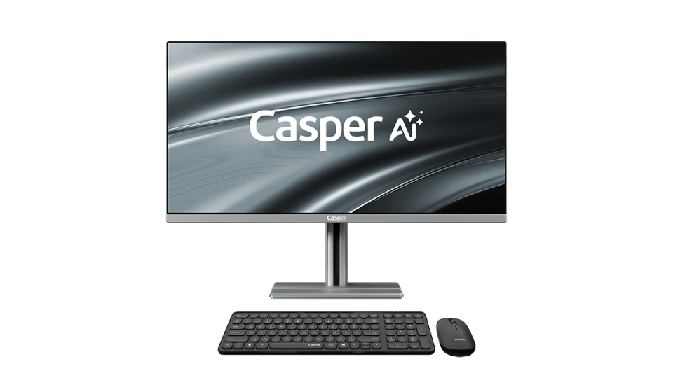 CASPER AIO 27'' QHD CORE i7 13620H 24GB DDR5 RAM- 1TB NVME O/B UHD FDOS PIVOT / A970 A97.1362-CQ00X-V-G-K