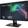 VIEWSONIC 27'' IPS VP2768A-4K 5MS 60HZ 3840 X 2160 5MS HDMI-DP TYPE-C sRGB GRAFIK TASARIM MONİTÖRÜ 3840X2160