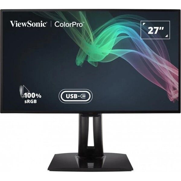 VIEWSONIC 27'' IPS VP2768A-4K 5MS 60HZ 3840 X 2160 5MS HDMI-DP TYPE-C sRGB GRAFIK TASARIM MONİTÖRÜ 3840X2160