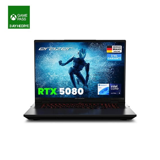 ERAZER Beast 18 X1 MD62730 Ultra 9-275HX 32GB 2TB RTX5090 18'' W11H