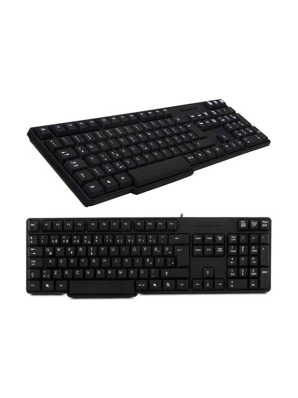 Everest KB-517U Siyah USB F Standart Klavye