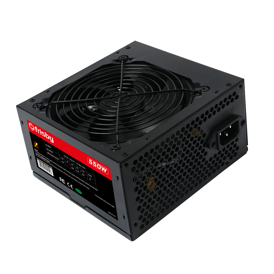 FRISBY 550W FR-PS55F12B 12cm Fanlı Power Supply