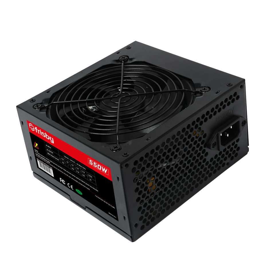 FRISBY 550W FR-PS55F12B 12cm Fanlı Power Supply