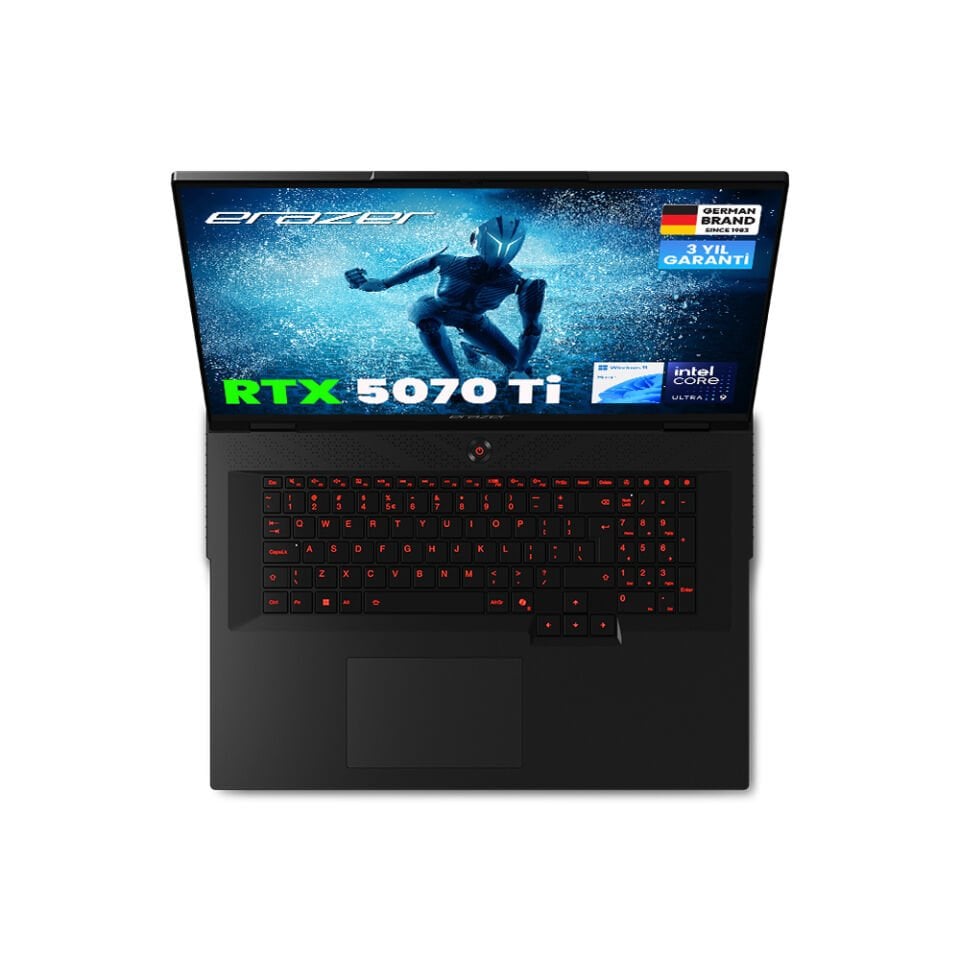 ERAZER Beast 18 X1 MD62746 Ultra 9-275HX 32GB 2TB RTX5070TI 18'' W11H