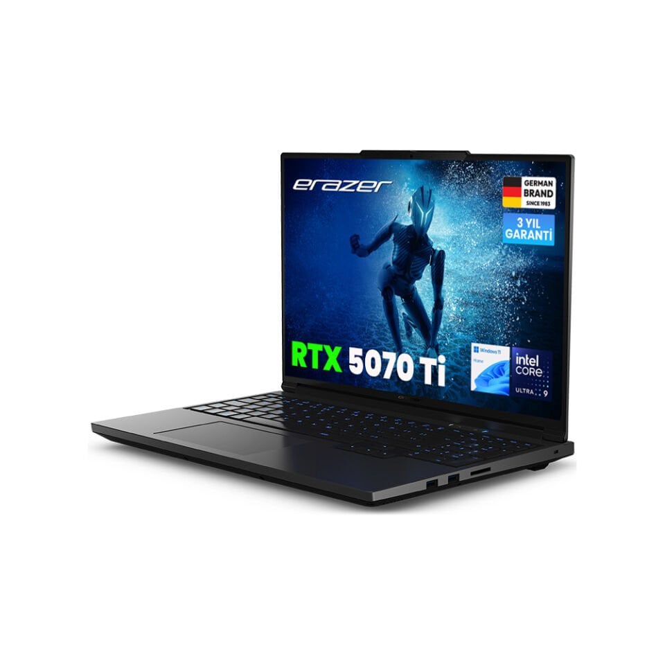 ERAZER Major 16 X1 MD62735 Ultra 9-275HX 32GB 2TB RTX5070TI 16'' W11H