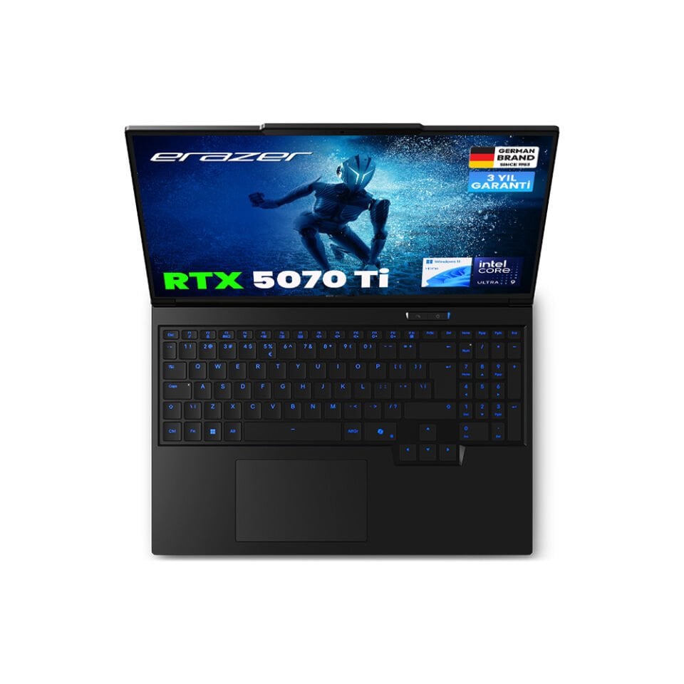 ERAZER Major 16 X1 MD62735 Ultra 9-275HX 32GB 2TB RTX5070TI 16'' W11H