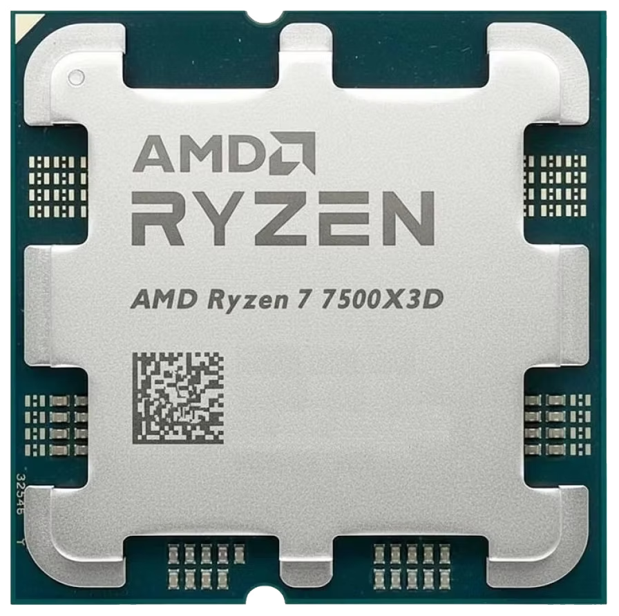 AMD RYZEN 5 7500X3D 102MB 12çekirdekli O/B UHD AM5 65w Kutusuz+Fansız
