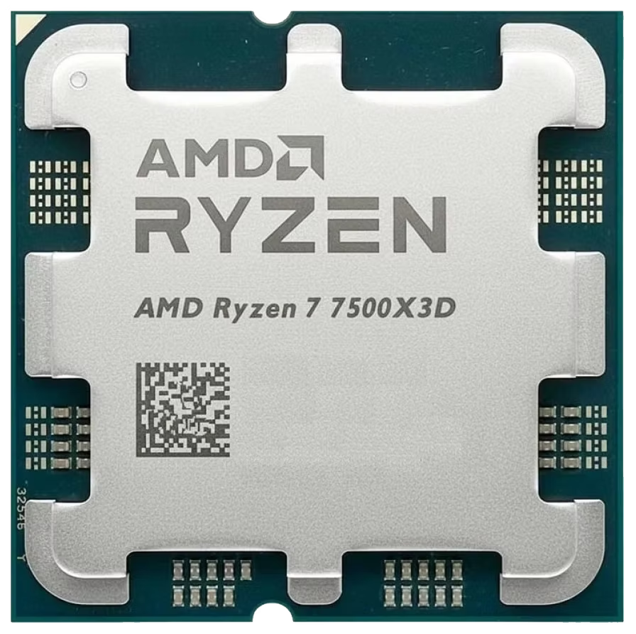 AMD RYZEN 5 7500X3D 102MB 12çekirdekli O/B UHD AM5 65w Kutusuz+Fansız