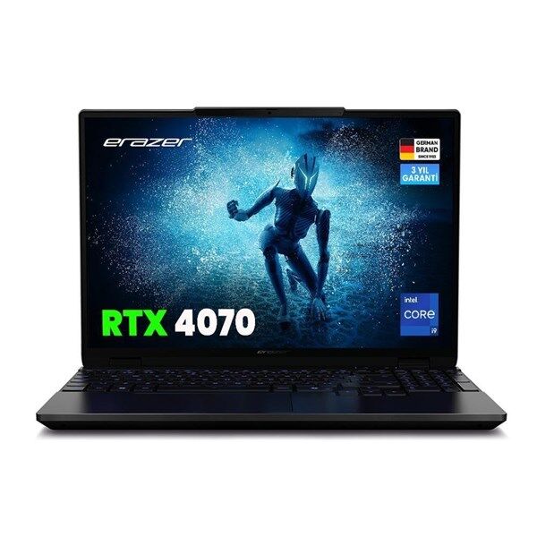 ERAZER 15.3'' MAJOR 15 X1 MD62751 CORE i9 14900Hx 32GB DDR5 RAM 2TB M2 NVME 8GB RTX4070 FDOS