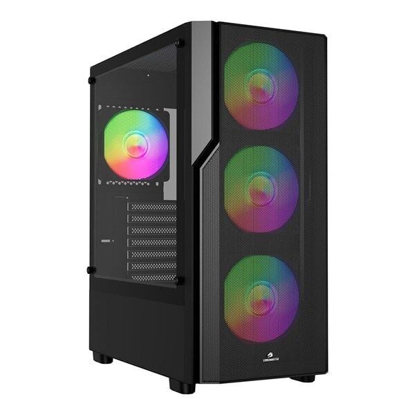 GAMEBOOSTER 650W 80+ WHITE CRUX E650B Gaming Mid-Tower PC Kasası