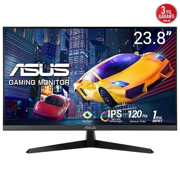 ASUS 23.8'' IPS VY249HGR 1MS 120HZ HDMI GAMING MONİTÖR 1920X1080