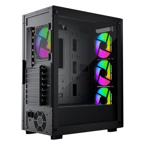 GAMEBOOSTER 650W 80+ WHITE RAIDER E651B Gaming Mid-Tower PC Kasası