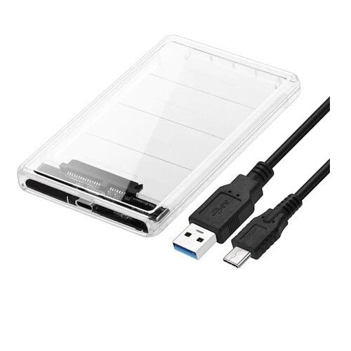 CODEGEN 2.5'' USB 3.0 CDG-HDC-30TC Sata Harddisk Kutusu Şeffaf
