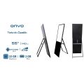 ONVO 55'' Dokunmatik 55OVIN6001 Ofis,Otel,Restoran 2GB RAM- 32GB ROM- 4K Videowall Cihazı Siyah