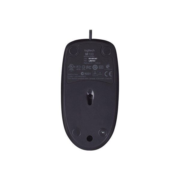 LOGITECH 910-006652 M100 KABLOLU SİYAH MOUSE