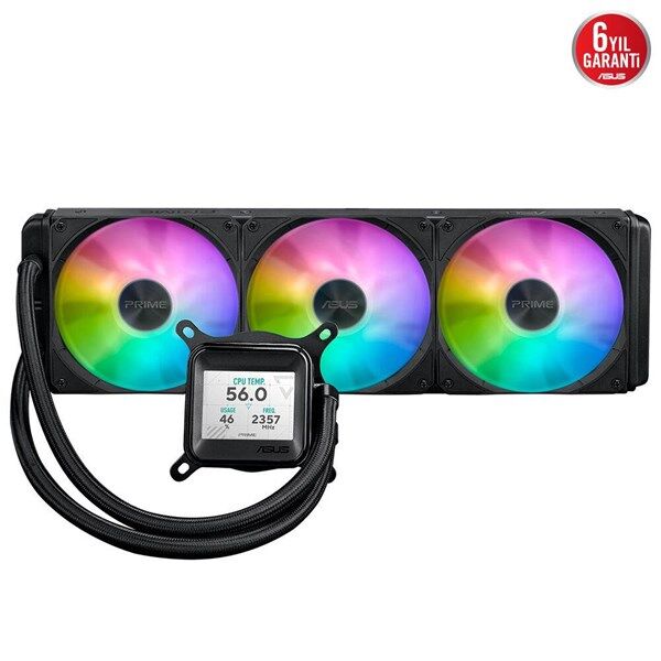 ASUS 360MM PRIME LC LCD ARGB AM5-1851P SIVI SOĞUTMALI İŞLEMCİ FANI