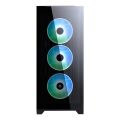 FRISBY 850W 80+ BRONZE VETRO FC-9455G 4-RGB FANLI GAMING MID-TOWER PC KASASI