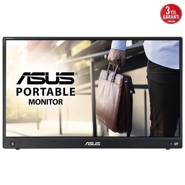 ASUS 15.6'' IPS ZENSCREEN GO MB16AWP mHDMI TYPE-C Kablosuz Bataryalı Taşınabilir Monitör