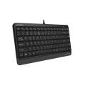 A4 TECH FG1112 Kablosuz Q Trk Optic Mouse Siyah Multimedya Klavye - Mouse Set Mini