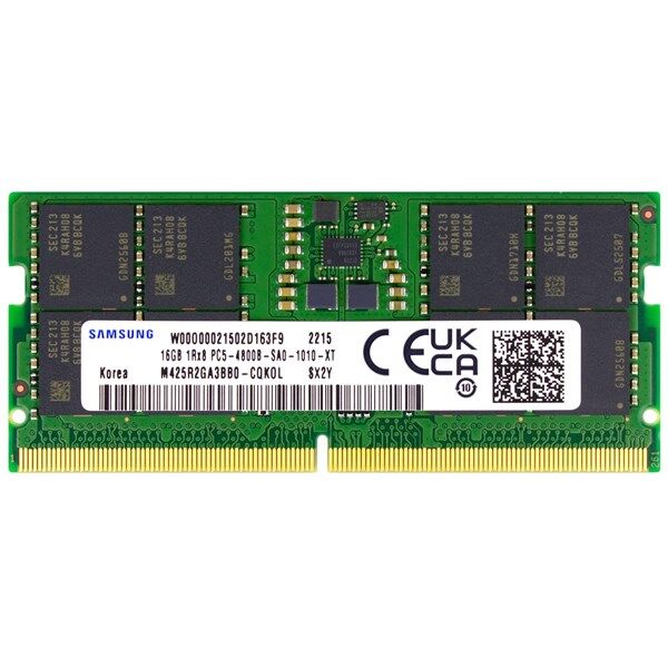 SAMSUNG 16GB DDR5 4800MHZ NOTEBOOK RAM VALUE M425R2GA3BB0-CQK0D