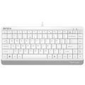 A4 TECH FG1112 Kablosuz Q Trk Optic Mouse Beyaz Multimedya Klavye - Mouse Set Mini