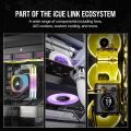 CORSAIR QX120 CO-9051024-WW 14CM RGB KASA FANI+HUB KIT BEYAZ 2-li paket