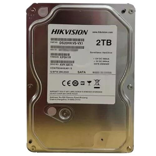 HIKVISION 3.5'' 2TB DS20HKVS-VX1 128MB SATA-3 Güvenlik Diski