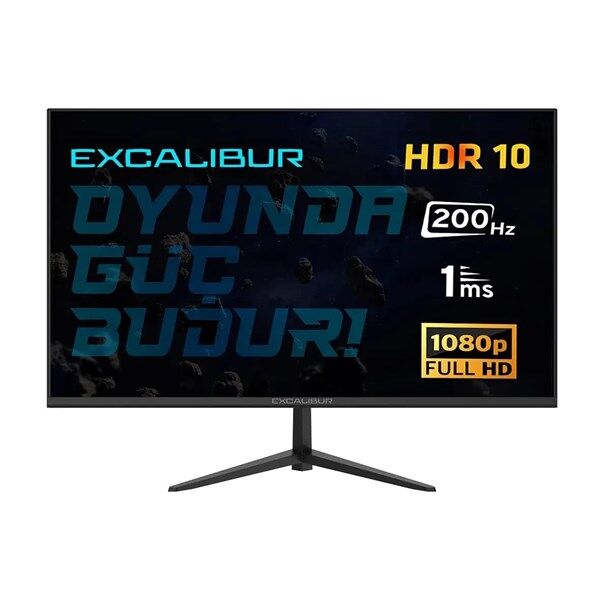 EXCALIBUR 23.8'' IPS E238FIF-D 1MS 200Hz HDMI-DP Gaming Monitör (1920 X 1080)