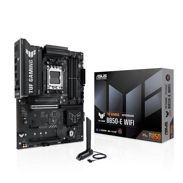 ASUS TUF GAMING B850-E WIFI7 DDR5 HDMI DP PCIE 5.0 AM5 ATX