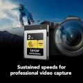 LEXAR 2TB PROFESSIONAL GOLD LCXEXPR002T-RNENG CFEXPRESS 4.0 TYPE-B KART