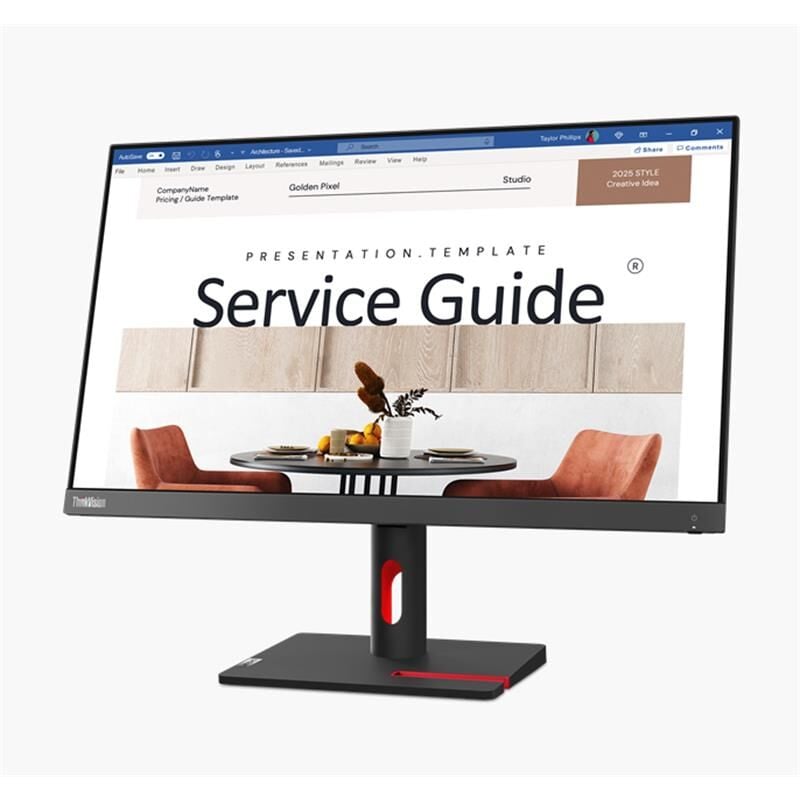 23.8 LENOVO S24I-30 THINKVISION 63DEKAT3TK 6MS 100HZ HDMI+VGA LED MONITOR
