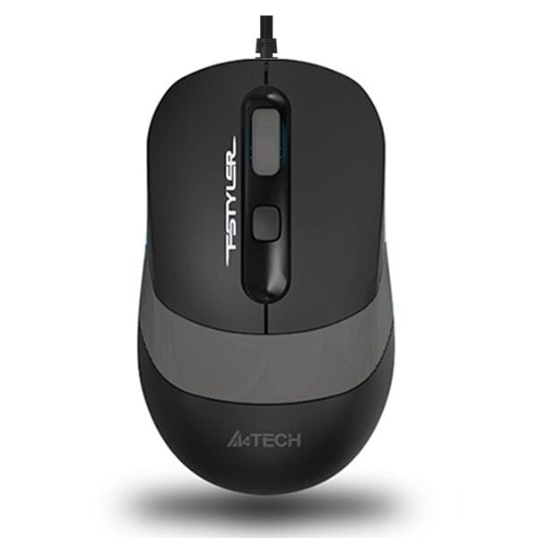 A4TECH FM10 Kablolu USB 1600dpi Siyah/Gri Mouse