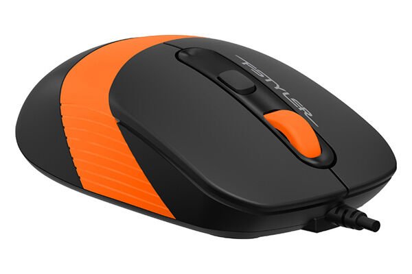 A4TECH FM10 Kablolu USB 1600dpi Siyah/Turuncu Mouse