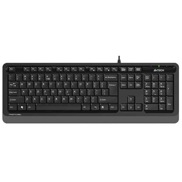 A4TECH FK10 Kablolu USB Q Siyah/Gri Klavye