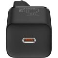 BASEUS SUPER Sİ PD 25W TYPE-C TO TYPE-C KABLO VE DUVAR ŞARJI SİYAH TZCCSUP-L01