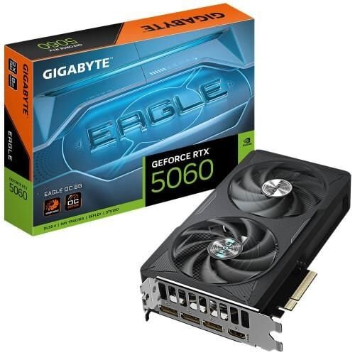 GIGABYTE 8GB RTX5060 EAGLE OC GV-N5060EAGLE OC-8GD GDDR7 HDMI-DP PCIE 5.0