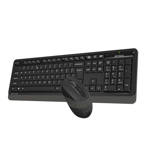 A4TECH FG1010 Kablosuz Q Trk Siyah/Gri Klavye - Mouse Set