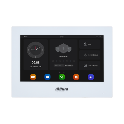 DAHUA  7'' DHI-VTH5321GB(W)-W Android İP İntercom İç Mekan Monitör