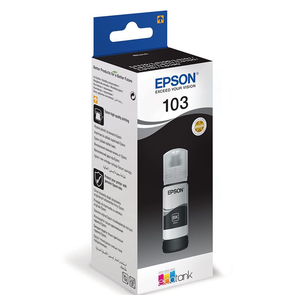 Epson C13T00S14A Ink bottle 103 Black EcoTank