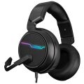 RAMPAGE RGW9 7.1 USB RGB Siyah Gaming Mikrofonlu Kulaklık