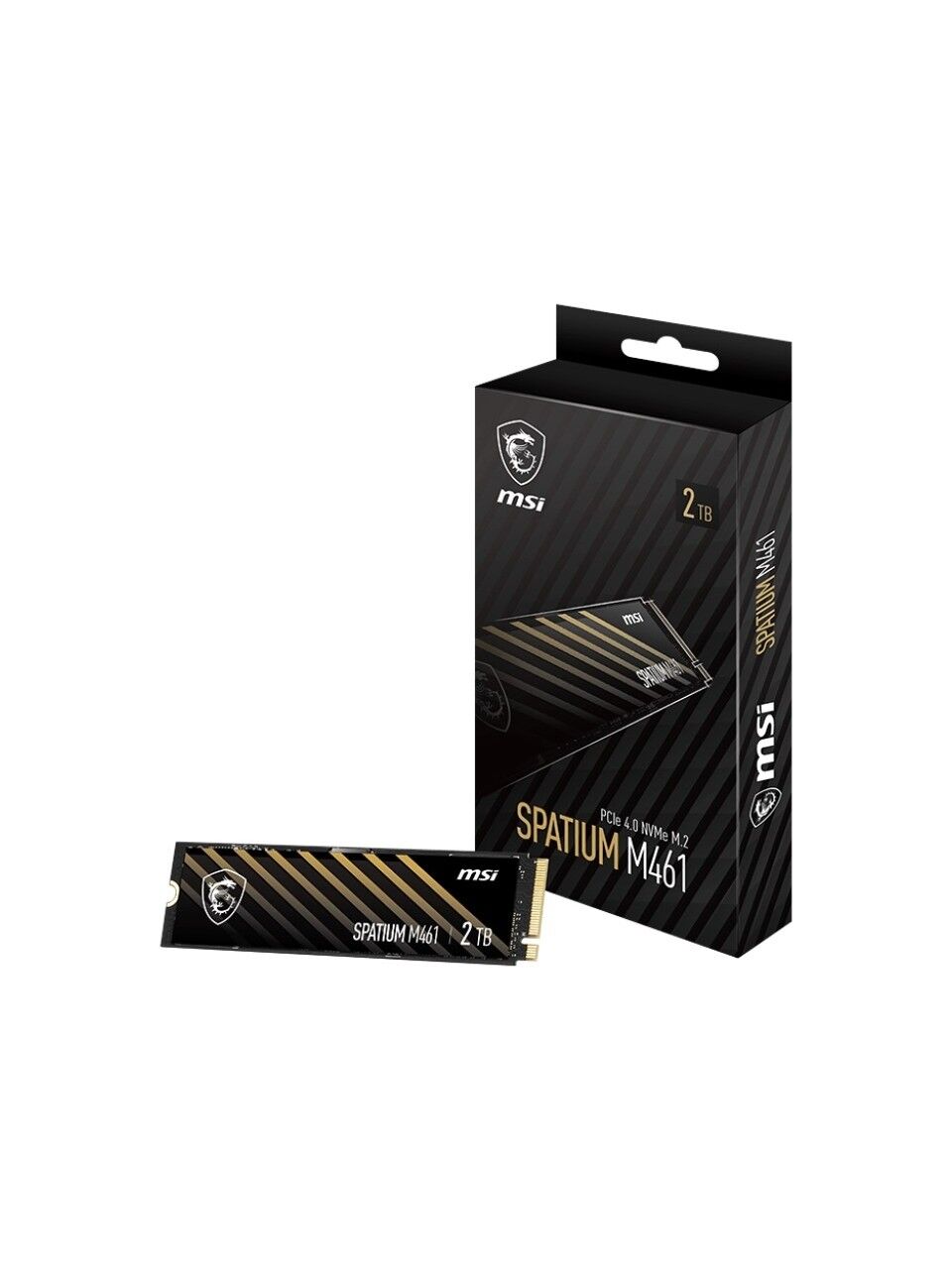 MSI SPATIUM M461 2TB NVME M.2 SSD